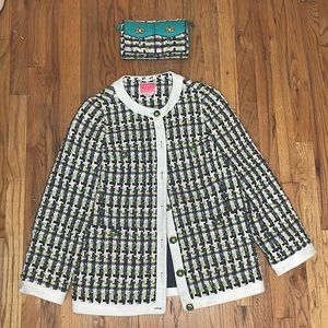 Kate Spade Tweed jacket and bag